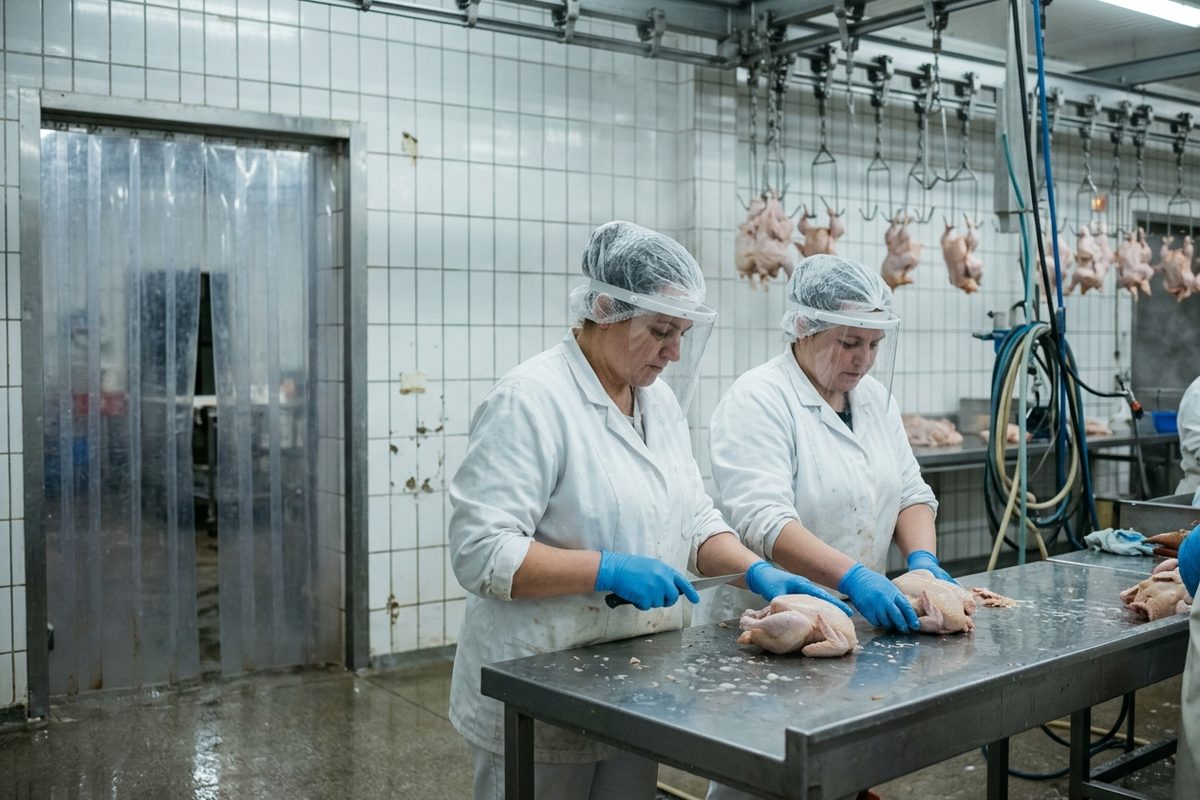 Setor de produção em Wadowice